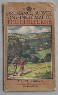 Ordnance Survey. Special Sheet Popular Edition. The Chilterns. 1935.