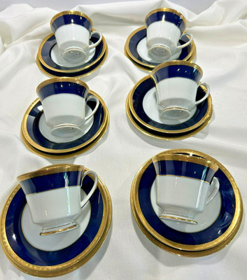 Legacy by Noritake Valhalla Muster Teeservice Trio (Tasse, Untertasse & Beilagenteller)