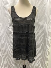 Pins and Needles by Anthropologie Shift Stretch Lace Mini Dress Size M