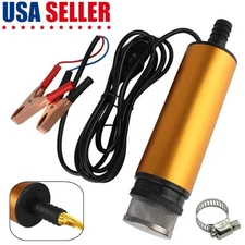 Diesel Electric Fuel Water Oil Transfer 12V Mini Refueling Submersible Drum Pump