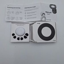 Loop Quiet 2 Black New Noise Reduction Earplugs Quiet DAMAGED BOX
