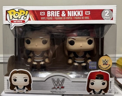 Funko Pop! Vinyl: WWE - Bella Twins 2 Pack - Brie & Nikki Bella NEW