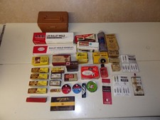 Vintage Lot Of Empty Boxs Tins Etc. Gun Gun Accessories Themed Vintage Lot Of Empty Boxs Tins Etc. Gun Gun Accessories Themed