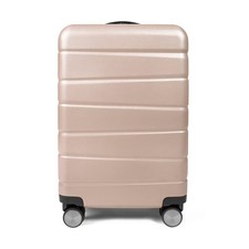 Skyline Hardside Carry On Spinner Suitcase - Oxford Tan: Skyline Luggage 8-Wheel