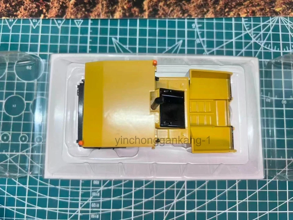 1:50 Norscot Caterpillar Cat AP600D Asfalto Paver Scala DieCast Modello 55259 - Immagine 4 di 4