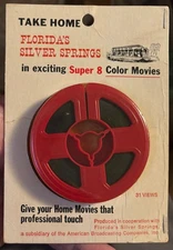 Vintage 1970s Silver Springs Florida Souvenir Color Super 8 Movie
