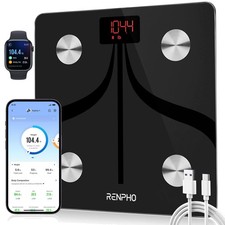 Digital Body Scale Smart Wireless Bluetooth Bathroom Fitness Monitor