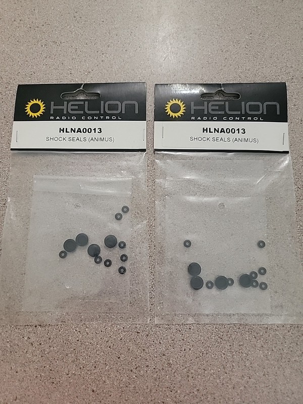 LOTS 2 Helion HLNA0013 Shock Seals Compatible with Animus 