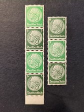 Deutsches Reich ZD Zusammendruck Postfrisch S188 + S190 Postfrisch Kat 30,-
