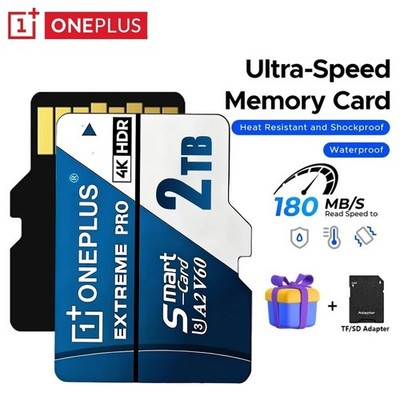 High Speed Micro SD Card 128GB-2TB U3 V30 A2 for Phone PC Tablet Use