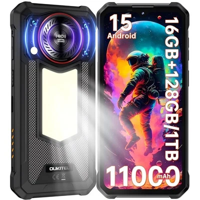 OUKITEL WP53S Outdoor Smartphone Android15 11000mAh Handy Ohne Vertrag 6.52 Zoll
