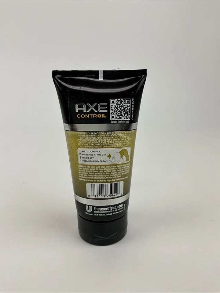 AXE CONTROIL Oily Skin Face Scrub 5OZ HTF - Image 2 of 2