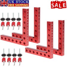 4Pack 90 Degree Positioning Squares Right Angle Clamps Corner Clamps For Wood UK