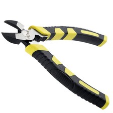 6 Inch Industrial Diagonal Cutting Pliers - High Leverage Side Cutters with H...