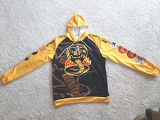 Cobra Kai The Karate Kid Hoodie Cosplay Jacket Pullover Sweatshirt XL