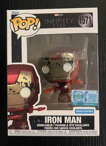 IN HAND ! FUNKO POP! MARVEL 1571 IRON MAN LE SUPREME LTD 9500 EE + PROTECTOR MIB