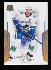 2017-18 Upper Deck The Cup Gold Spectrum Foil 10/12 Henrik Sedin #81 HOF 7zf