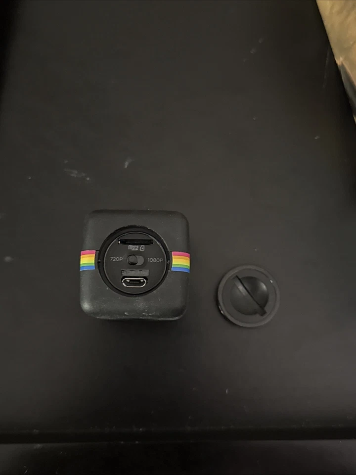 Cámara de acción Polaroid Cube HD piezas no probadas sin cargador Foto 3 de 3