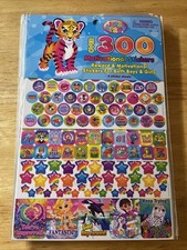 NEW Lisa Frank STICKERS over 300 reward  motivational NIP set sheets