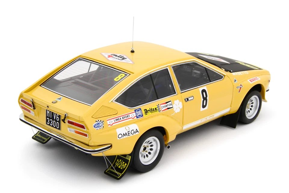 LAUDORACING-MODELS 1:18 Alfa Romeo Alfetta Gr.2 Rally 4 Regioni 1975 LM199A - Immagine 4 di 4