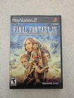 Final Fantasy XII PS2 Brand New Sealed Black Label