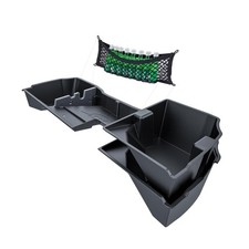 Underseat Storage Compatible with 2014-2018 Chevy Silverado GMC Sierra Double...