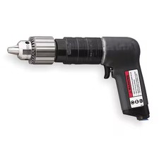Ingersoll-Rand 7Anst8 Air Drill, Industrial, Pistol, 1/2 In.