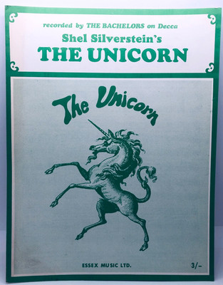 THE UNICORN - 1968 - UK Noten - Shel Silverstein