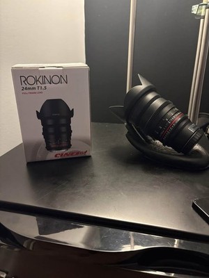 Rokinon 24mm T1.5 Cine DS Lens for Micro Four Thirds Mount - Black