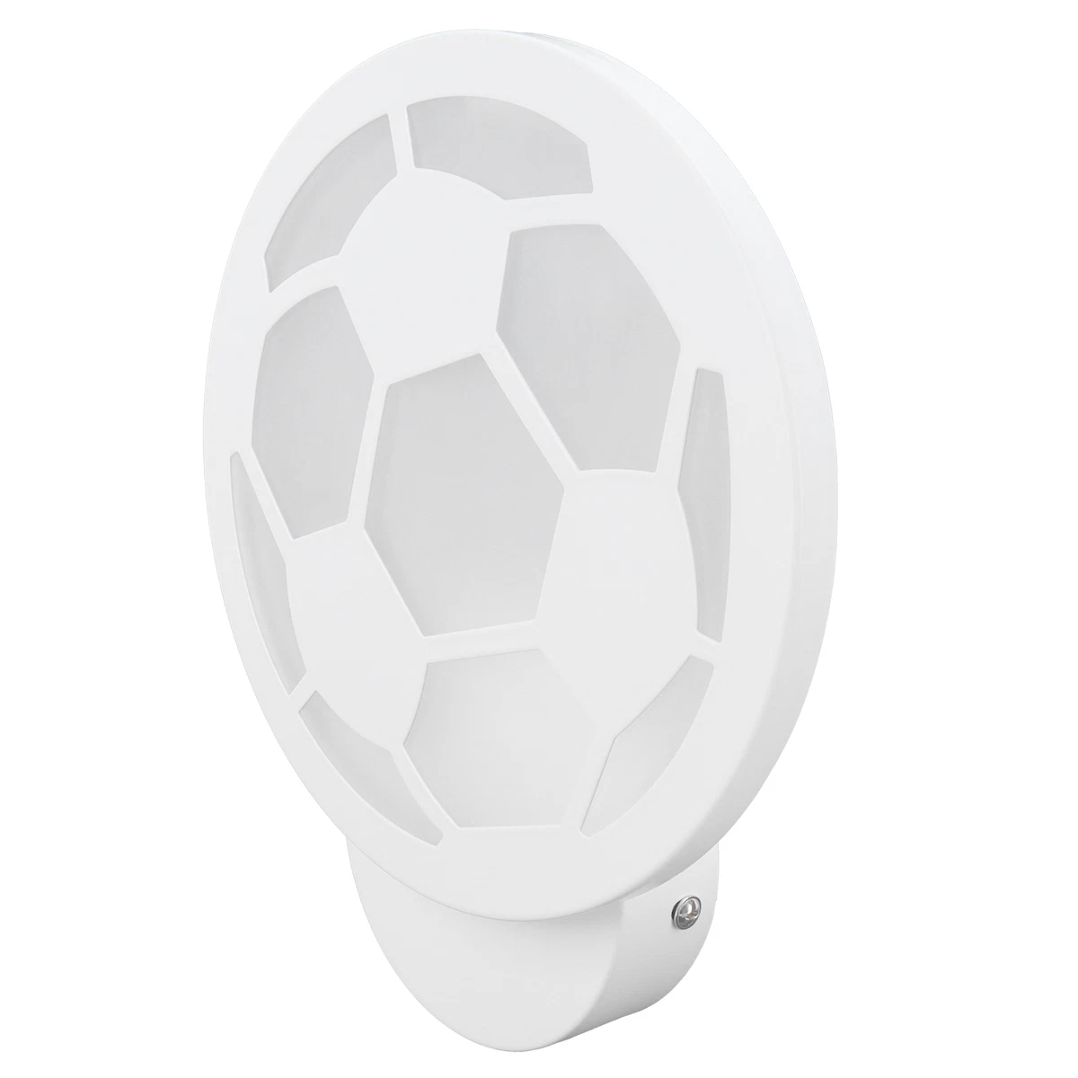 LED Wall Lamp 12W Football Shape Acrylic Light Home Bedroom Warm