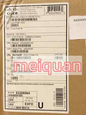 NEW Cisco ASA5545-K9 Adaptive Security Appliance 1-year warranty free shipping