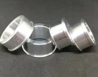 Yamaha YZF R6 2017-   Lightweight captive wheel Spacers.  SILVER