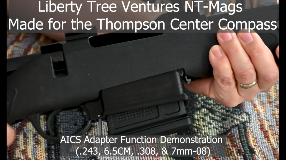 NEW AICS Magazine Adapter for Thompson Center COMPASS (243, 6.5CM, 308 ...