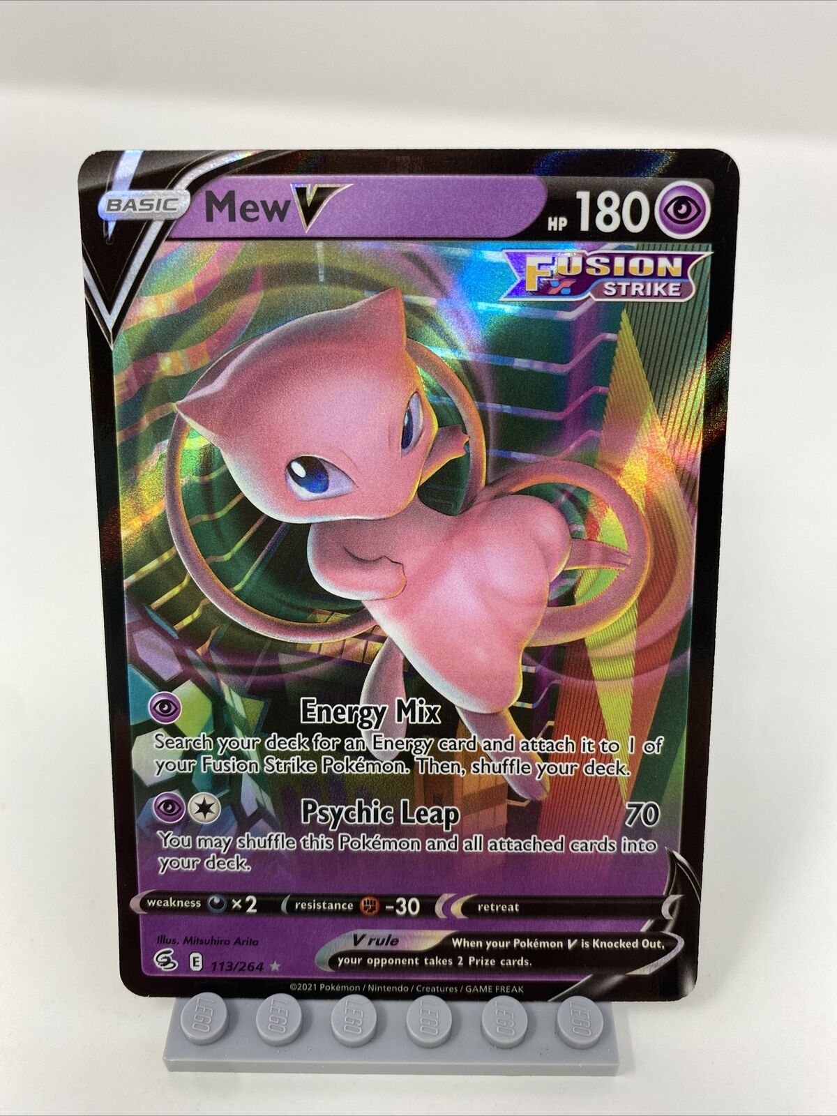 Mew V, Fusion Strike, TCG Card Database