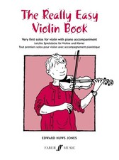 THE REALLY EASY VIOLIN BOOK VERY FIRST SOLOS WITH PIANO ACCOMPANIMENT BRAND NEW