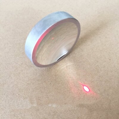 10PCS Diameter 36mm Focal Length 12.5mm Aluminized Concave Mirror K9 ConcaveLens