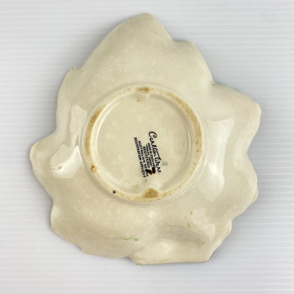 Carlton Ware Trinket Dish 1656 Australian Design 1940s Made in UK - image 2 of 4