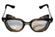 FENDALL Safety Glasses T-30 Z87 4.5 inch Multi-Fit Temple Folding Side Screens