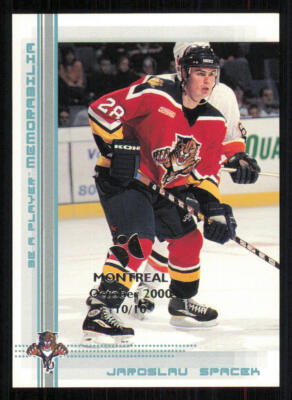 2000-01 BAP Memorabilia Montreal Olympic Stadium Show #276 Jaroslav Spacek /10