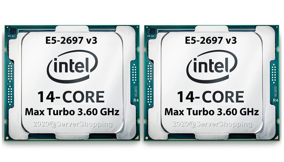 HP ProLiant DL380 Gen9 LFF 2x 14Core E5-2697V3 2.60GHz 256GB DDR4 4x4TB SAS 3.5" - Image 2 of 4