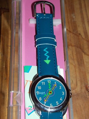Vintage Vogue Uhr - 5001.304 - Echtleder