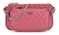 GUESS sac à épaule bandoulière Yarmilla Double Pouch Crossbody Mulberry