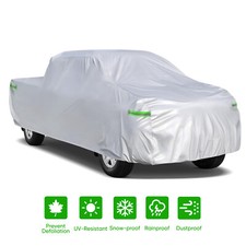 Pickup Truck Car Cover Dust For Chevrolet Silverado 1500 Crew Cab Sb 2015-2024