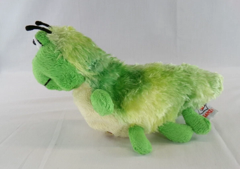 Ganz Webkinz Caterpillar 10" Plush Green Worm Stuffed Animal Toy HM434 NO CODE - Image 4 of 4