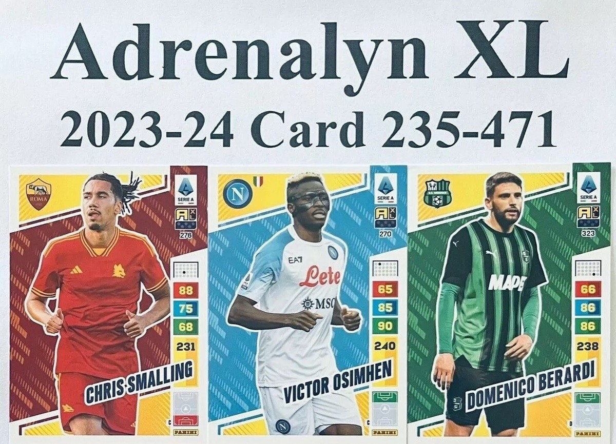 Panini Calciatori Adrenalyn XL 2023-24 2024 da al