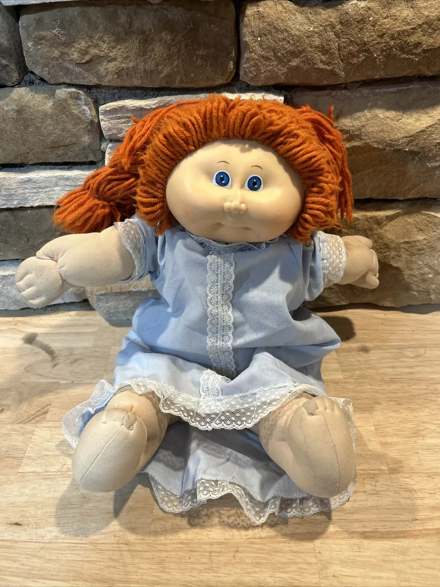 Vintage cabbage patch doll red hair hotsell