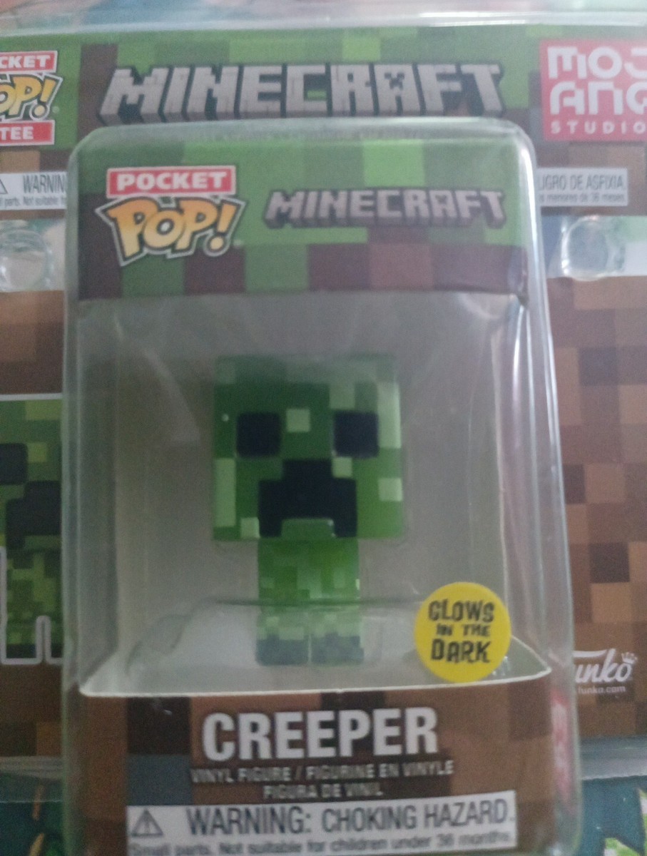 Minecraft Pocket Pop Funko Creeper. Glow In The Dark. | eBay
