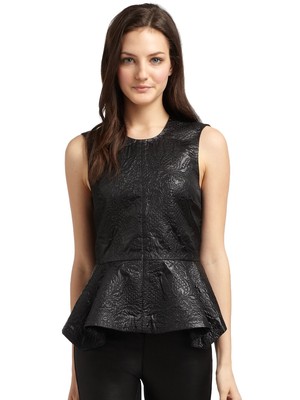 elizabeth and james peplum top