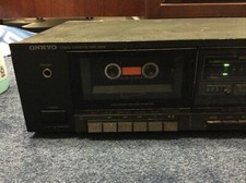 Onkyo TA2017 Stereo Cassette Tape Deck For Parts Only