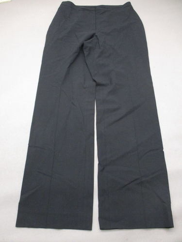 Classiques Entier Size 10 Womens BLK Wool Blend Pull On Stretch Dress Pants 095
